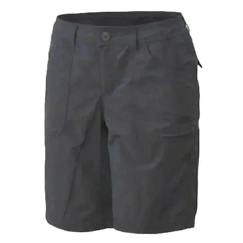 The North Face Women's Charcoal Poly Hiking Outdoor Shorts w Pockets